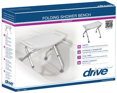 Drive Plastic Folding Bath Bench