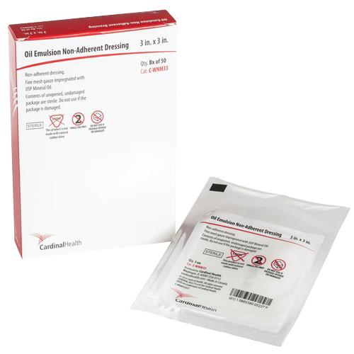 Cardinal Health Oil Emulsion Non-Adherent Dressing – Sheridan Surgical