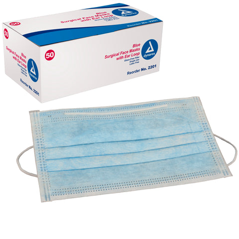 Disposable Face Masks with Ear Loops