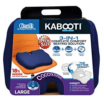 Contour Kabooti 3-in-1 Complete Seat Cushion, Large - Dutch Goat