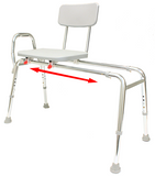 Rose Health Care Molded Sliding /Swivel Transfer Bench