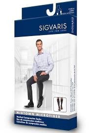 SIGVARIS MICROFIBER KNEE HIGH SOCK 20-30