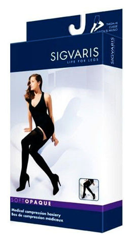 SIGVARIS SOFT OPAQUE KNEE HIGH STOCKINGS 15-20