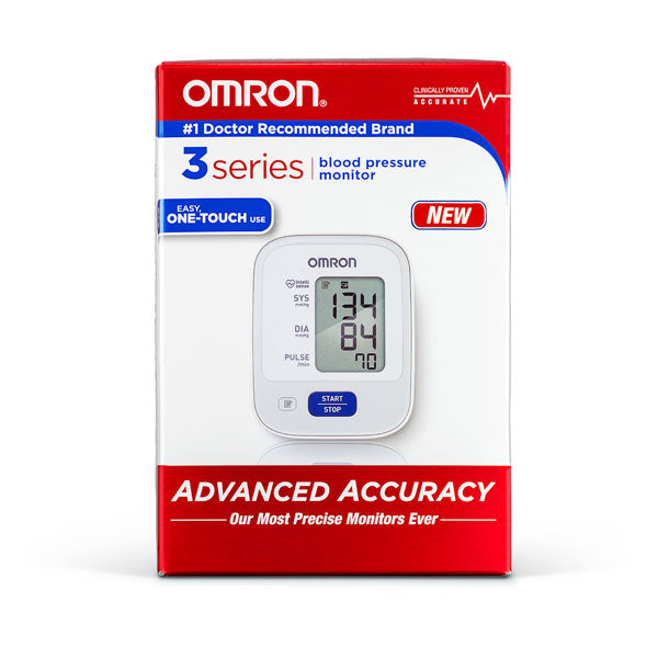Buy Omron 3 Series Blood Pressure Monitor W/ Cuff - [BP7100]