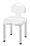 Carex Universal Bath Seat with Back Sheridan Surgical