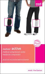 MEDI ACTIVE KNEE HIGH 15-20