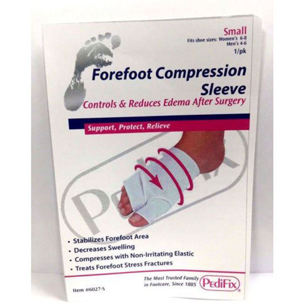 Pedifix® Forefoot Compression Sleeve – Sheridan Surgical