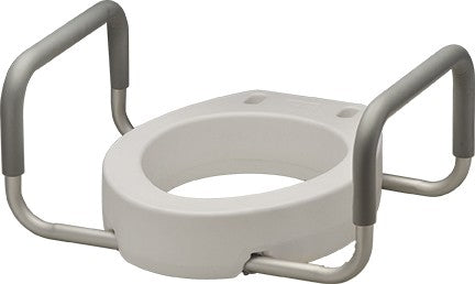 Drive Medical Toilet Seat Riser with Removable Arms