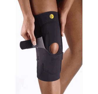Corflex® CoolTex™ J-Pull Patella Stabilizer w/Lo Pro Hinge