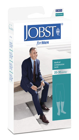 JOBST FOR MEN THIGH HIGH STOCKINGS 20-30