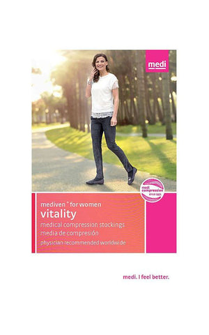 MEDI VITALITY KNEE HIGH 30-40