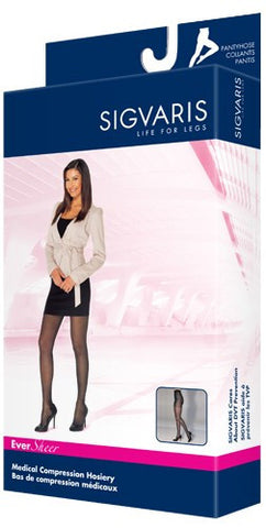 SIGVARIS EVERSHEER PANTYHOSE STOCKINGS 30-40