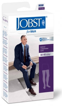 JOBST FOR MEN THIGH HIGH STOCKINGS 30-40