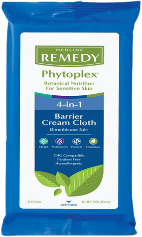 Medline Remedy® Phytoplex® Barrier Cream Cloth