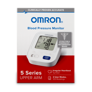 OMRON 5 Series® Upper Arm Blood Pressure Monitor – Sheridan Surgical