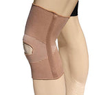 Compressive Knit Elastic Knee Sleeve with Dual Stays