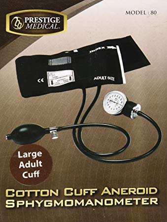 Prestige Medical® Cotton Cuff Aneroid Sphygmomanometer