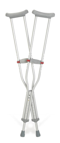 Guardian Red Dot Aluminum Crutches