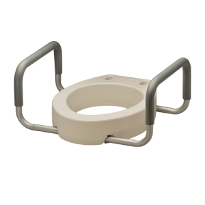 Nova Toilet Seat Riser with Arms (Elongated)