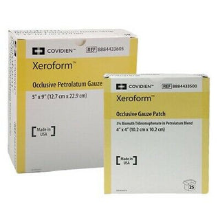 Xeroform occlusive shop gauze strip