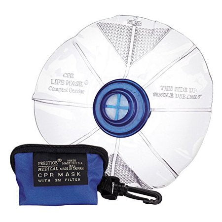 Prestige Medical® CPR Mask with Zipbag