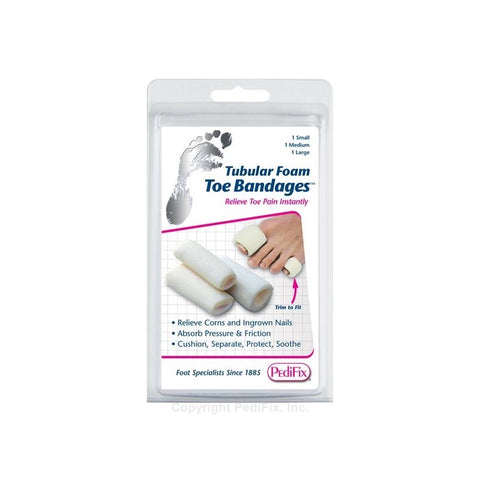 Pedifix® Tubular-Foam Toe Bandages